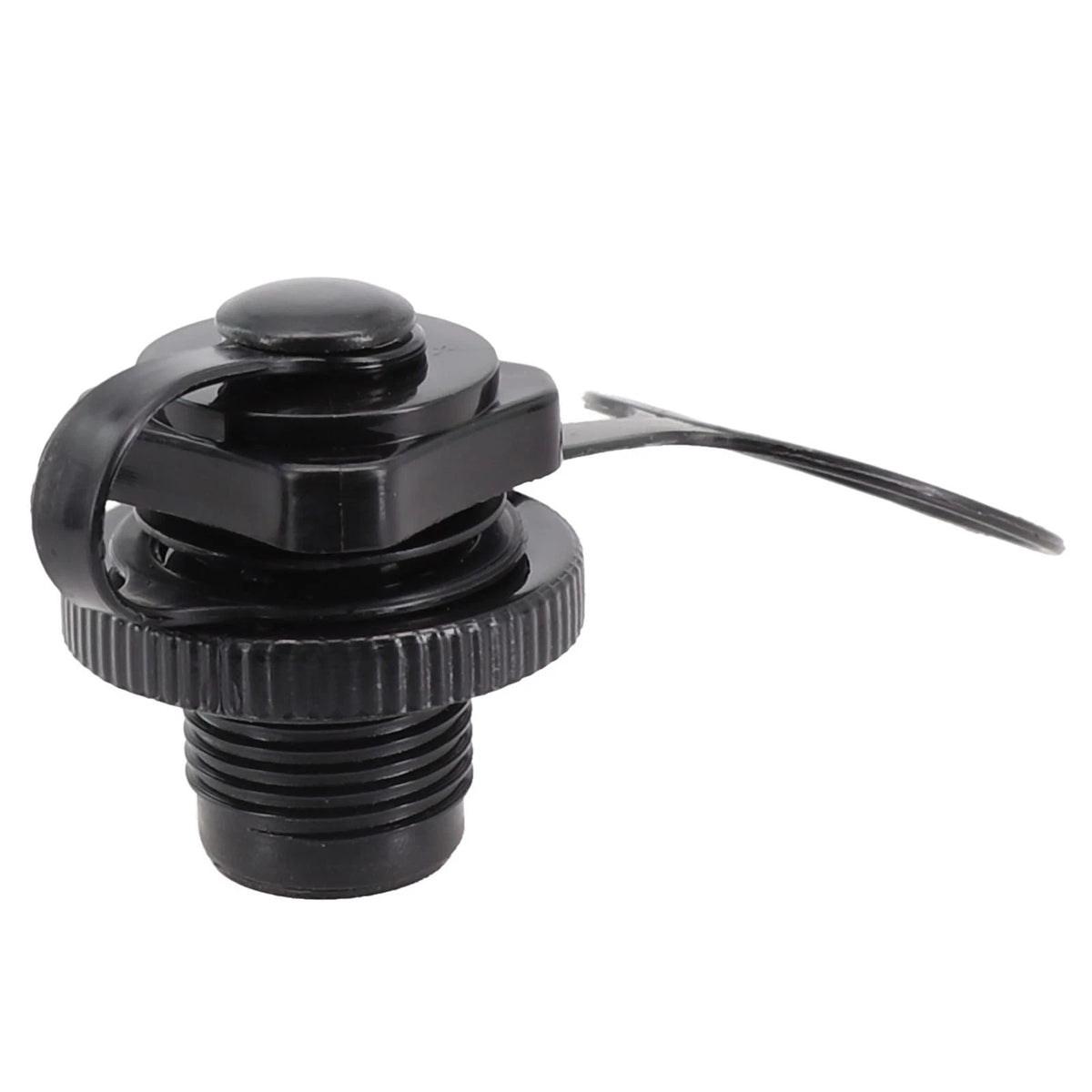 Air Cap Screw Valve for - Set of 2, White/Black