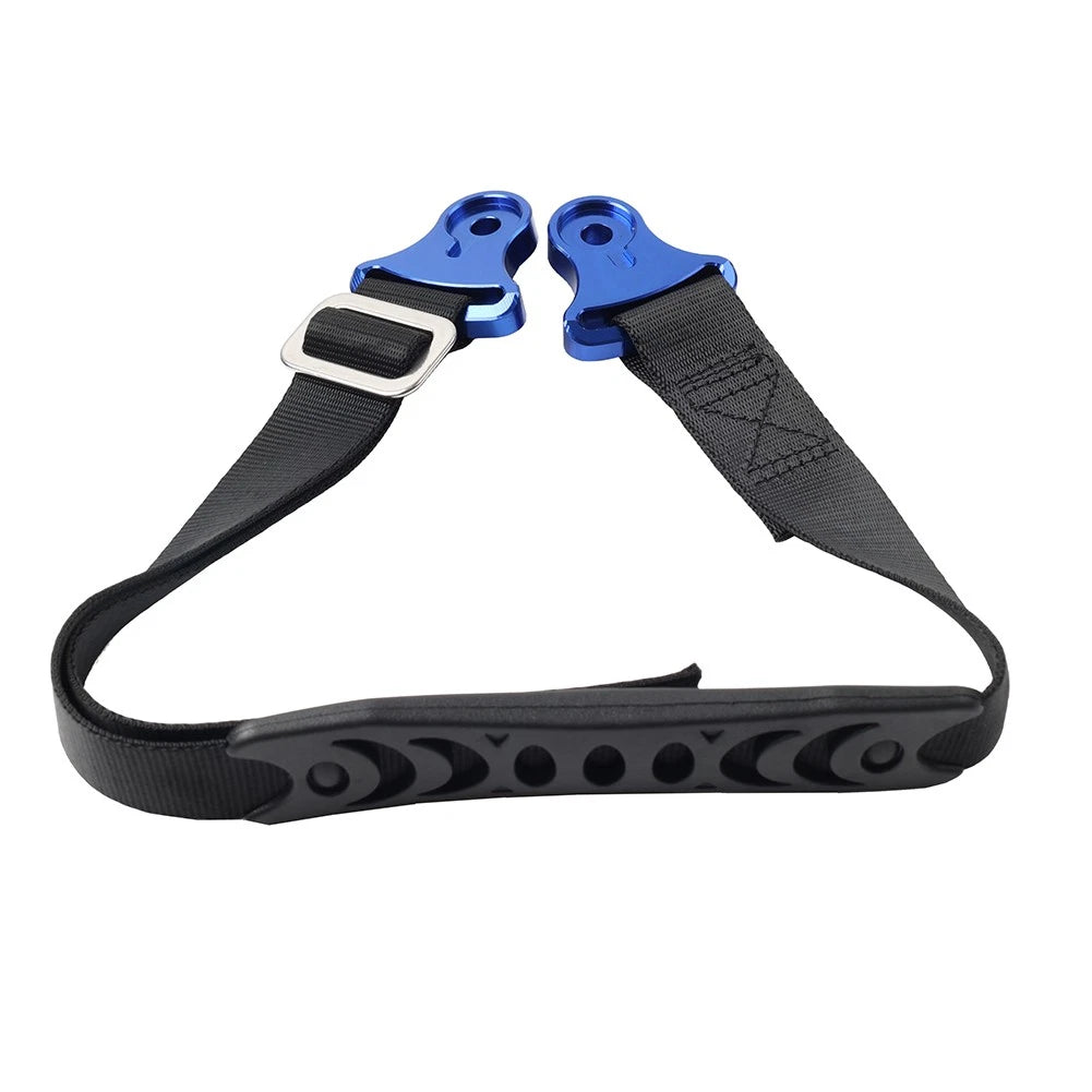 Adjustable Fork Rear Seat Rescue Strap Sling for Motorcycle (Universal)