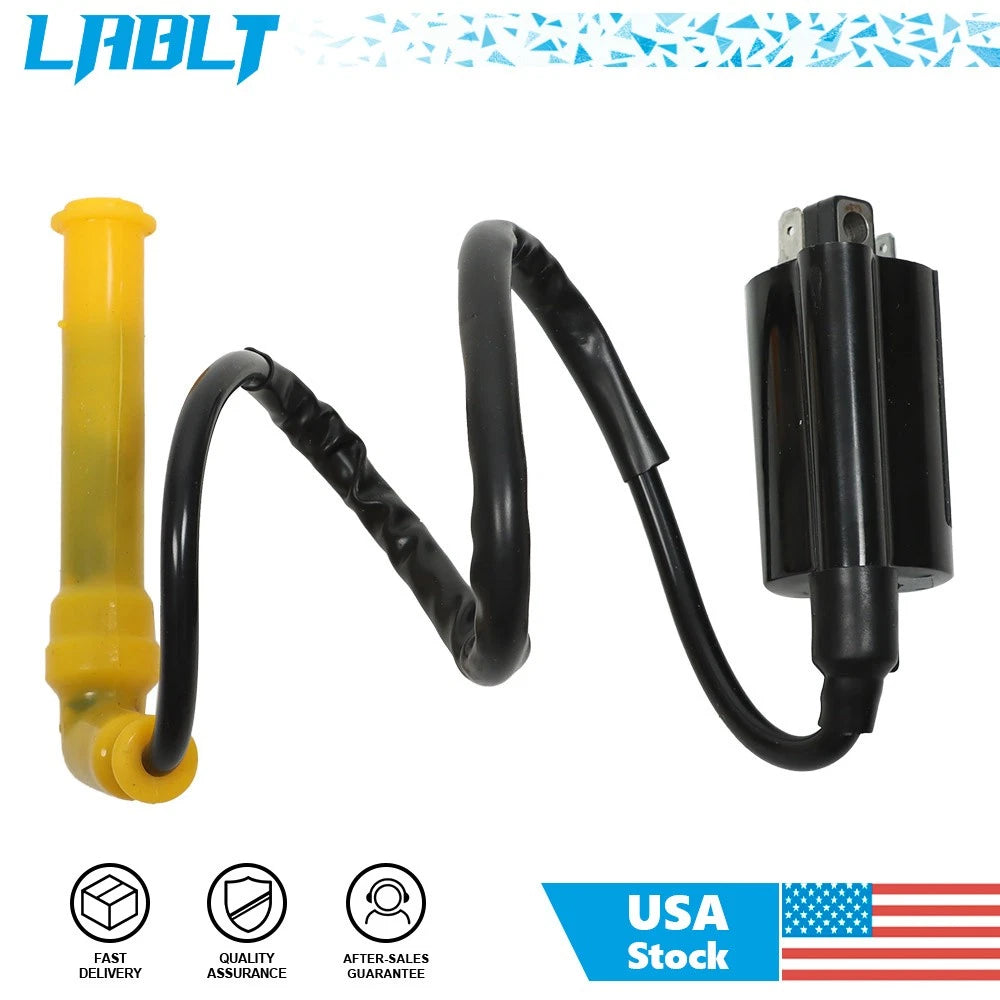 Ignition Coil & Spark Plug Wire Cap for Honda Rincon 680 TRX680FA (2006–2014)