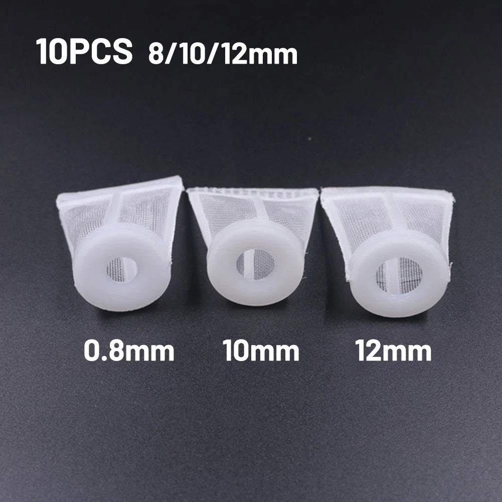 10 PCS Pot Paint Filter for Auto Accessories 120 Mesh 8/10/12mm