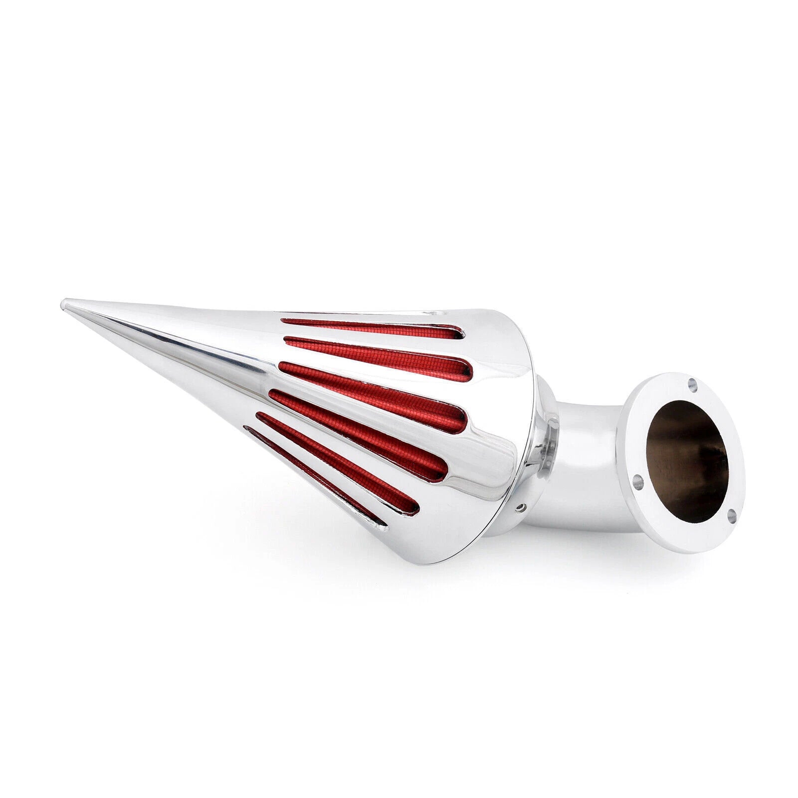 Chrome Spike Air Cleaner Intake Filter for Harley EFI Twin Cam Softail (UK)