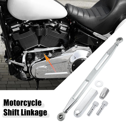 Gear Shift Linkage for Harley Davidson (1980–2022) 2 Hole Silver Tone