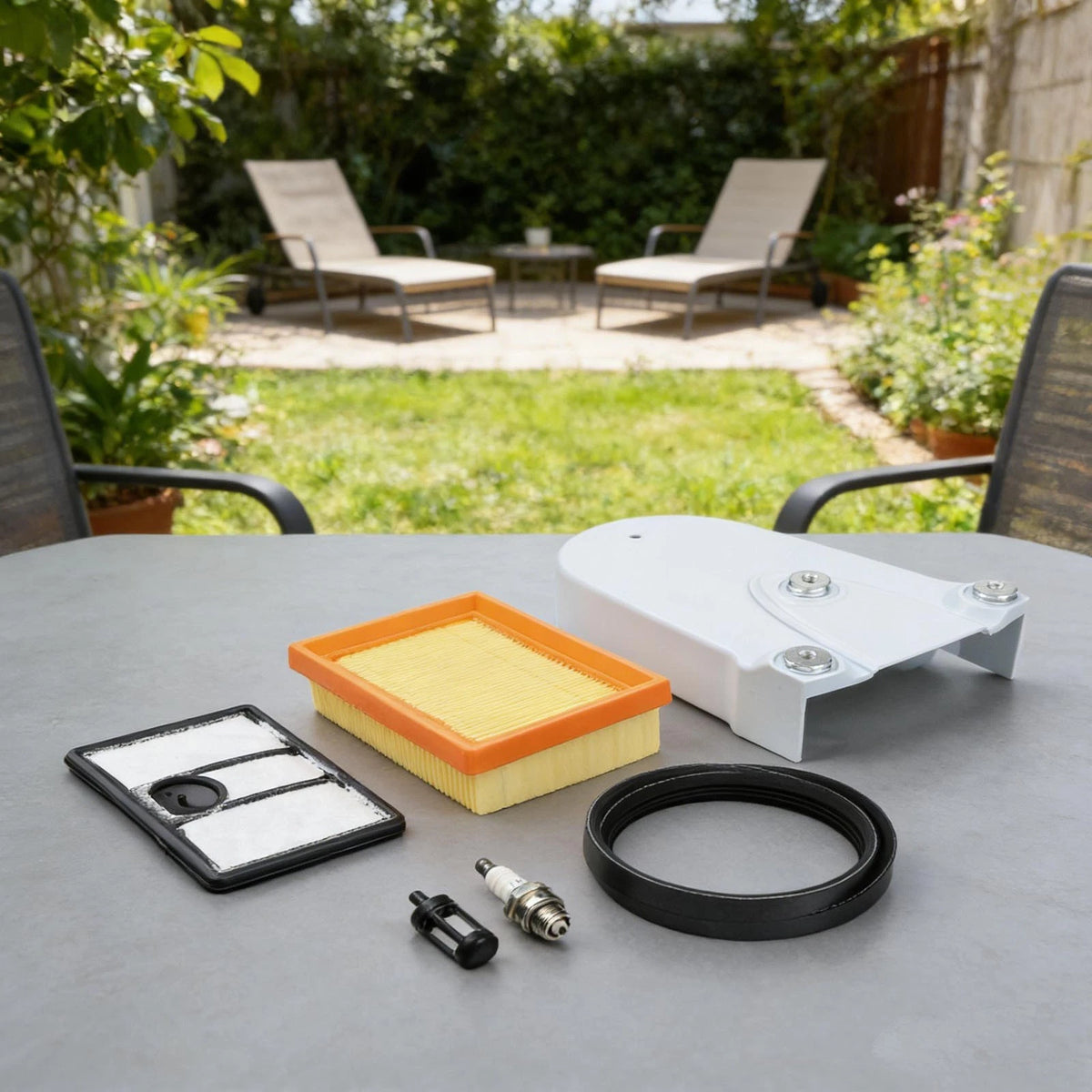 Front Belt Guard and Spark Kit Set for TS800 Concrete Cut Saws