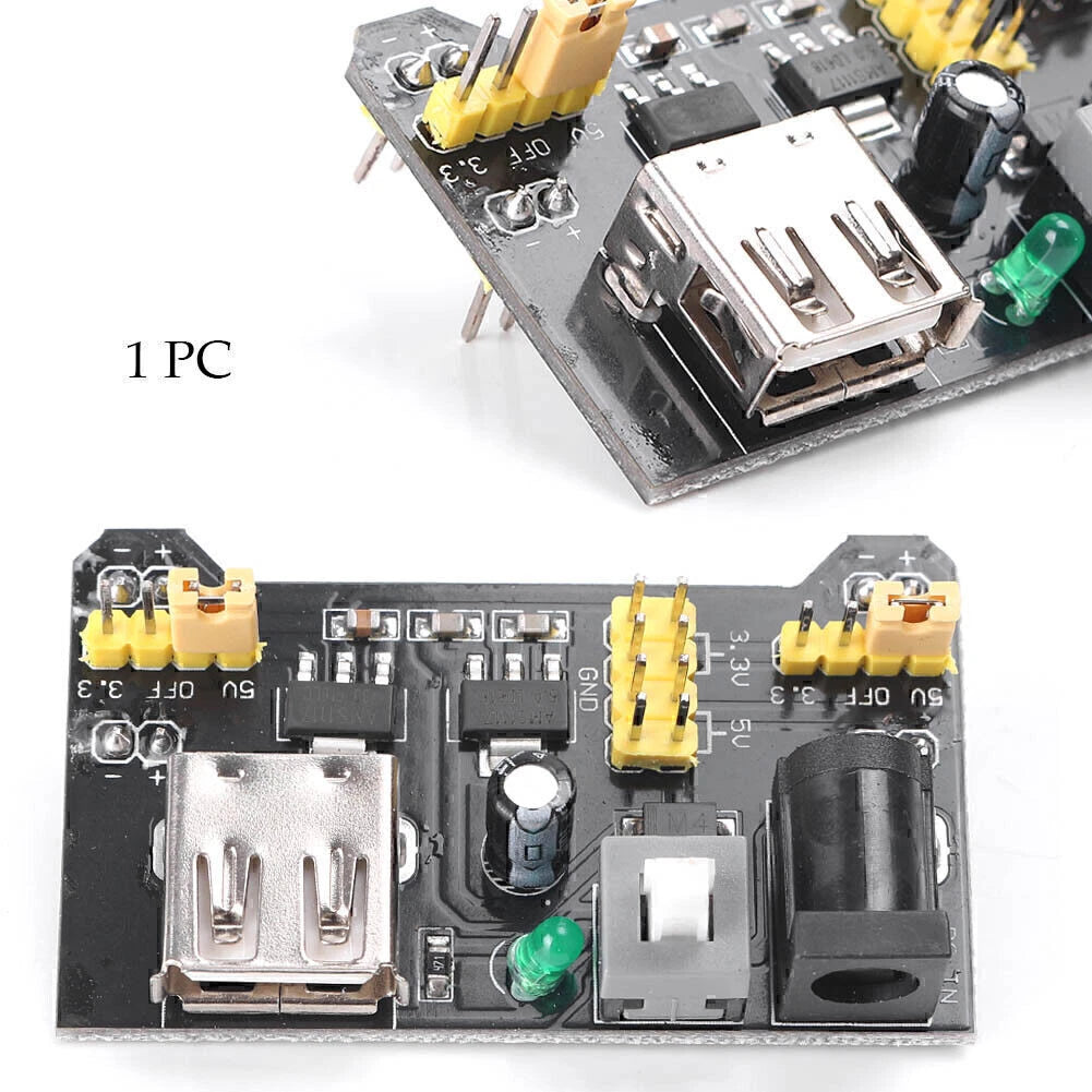 Power Supply Module Shield for Breadboard MB102 (3.3V, 5V)