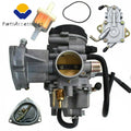 Carburetor and Fuel Pump for Yamaha Rhino 450 YXR450 YXR450FA (2008–2009)