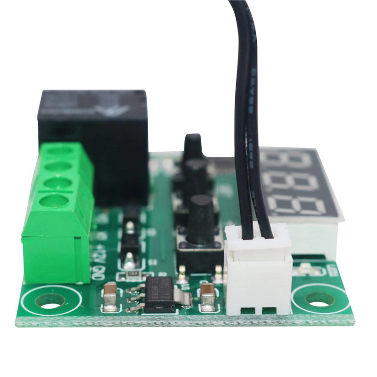 2Pcs Digital Temp Thermostat Control Switch for XH-W1209 (DC12V)