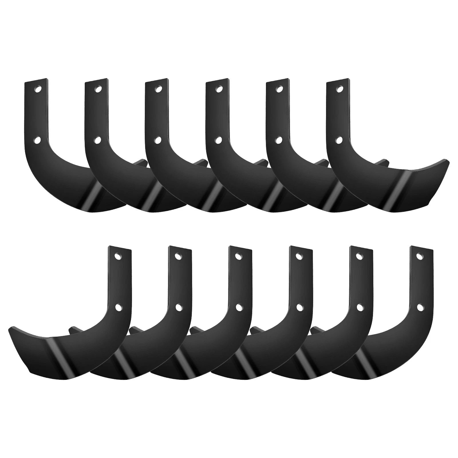 12x Tiller Rotary Tine Kit for Honda FRC800 FRC800K1 (06722-V20-003)