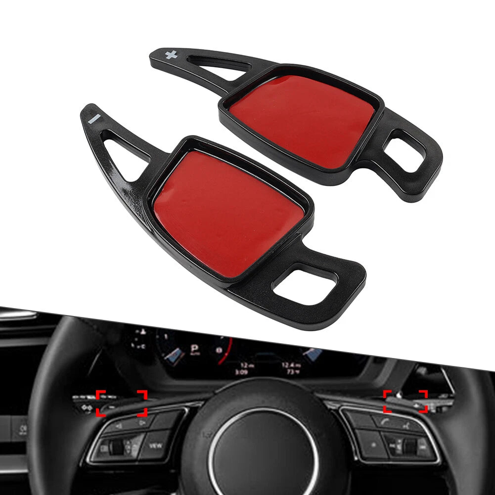 Steering Wheel Paddle Shifter Extensions for Audi A3 A4 A5 A6 A7 S4 (2013–2020)