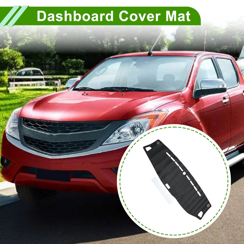 Dashboard Cover Mat for Mazda BT50 TF 2007–2023 Dash Protection Black
