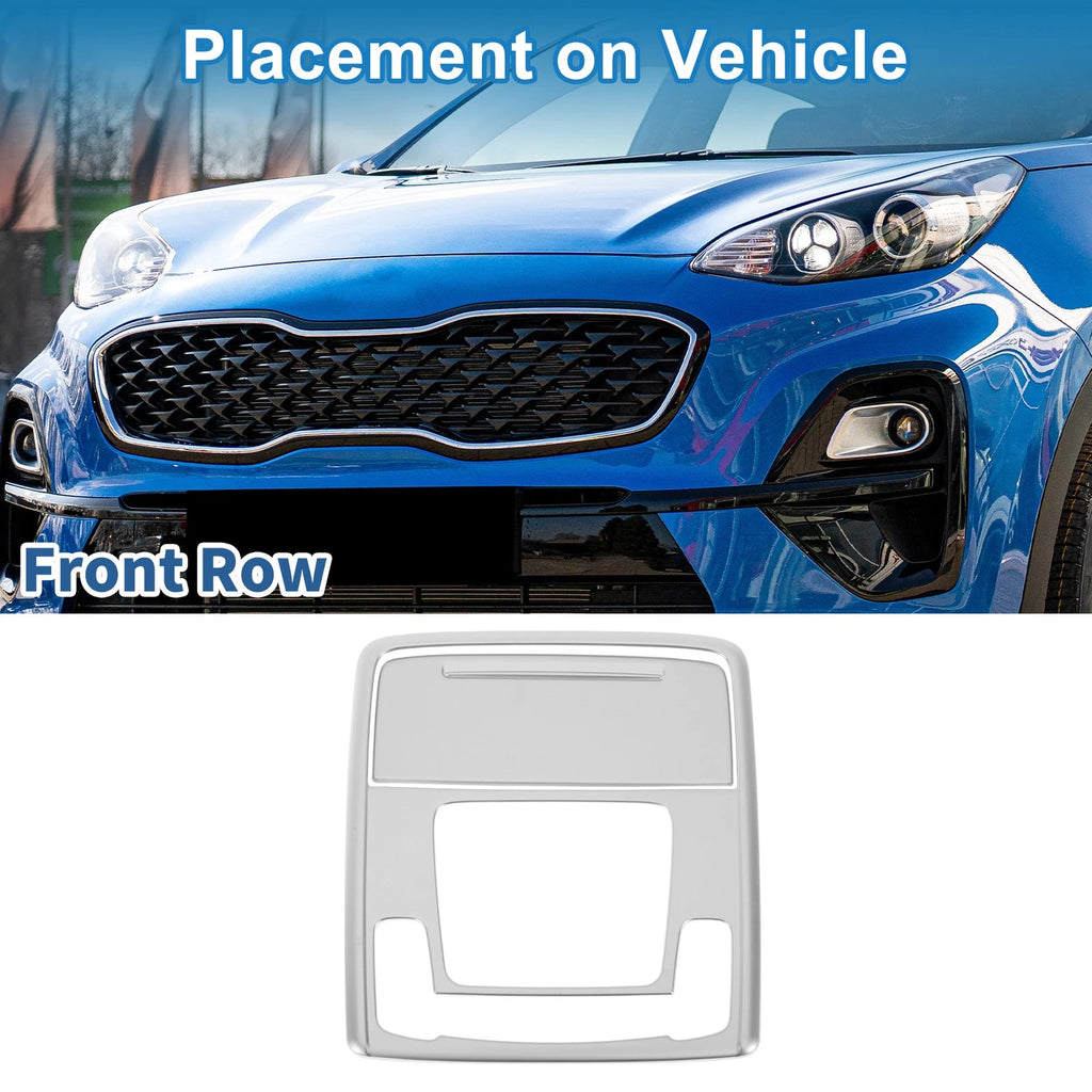 Front Row Light Trim Bezel Replacement for Honda ZR-V (2022–2022) Silver Tone