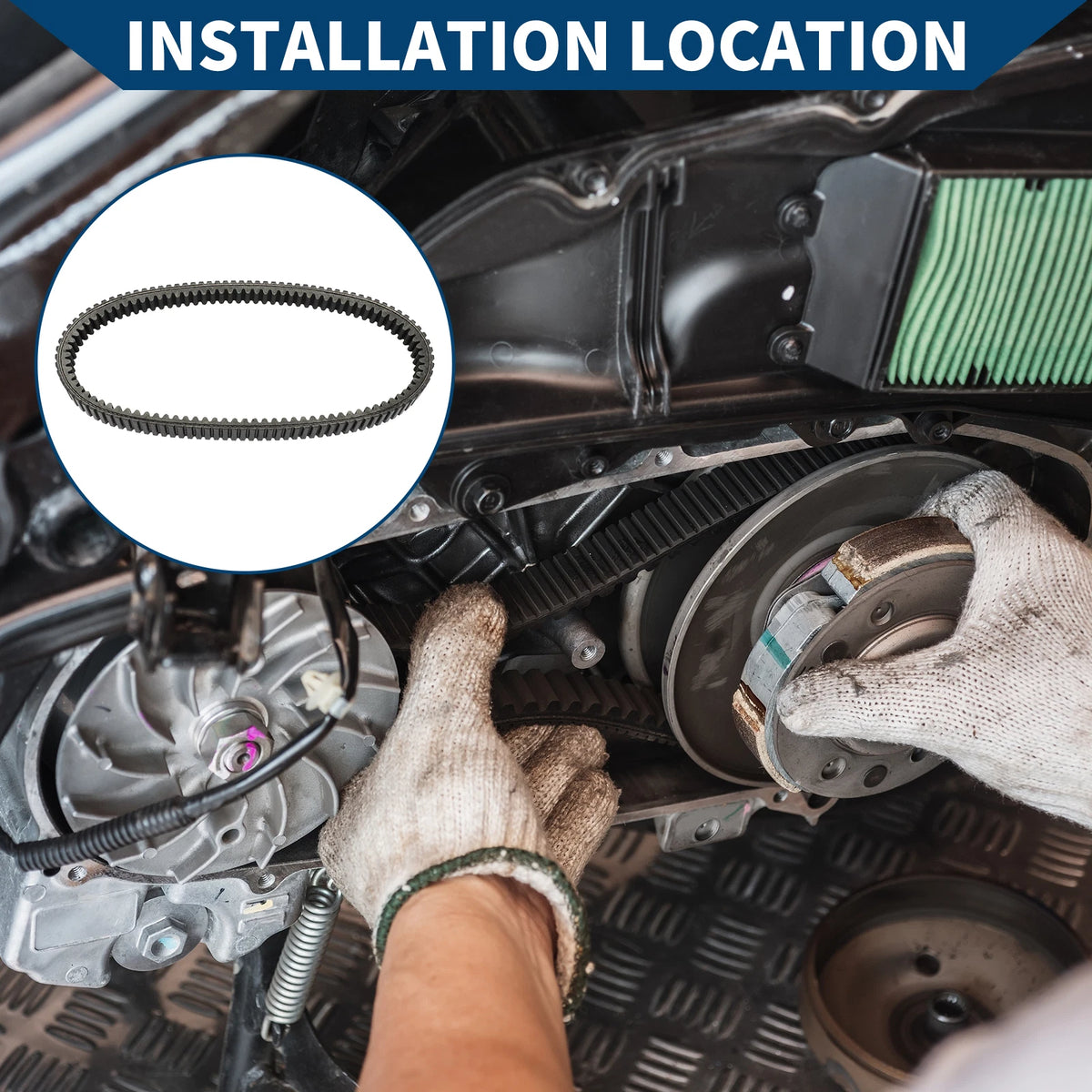 Drive Belt V-Belt No.3211169 for Polaris Ranger 500 (2015–2019)