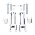 Chrome Rear Passenger Footpegs for Harley Softail (2018–2025)