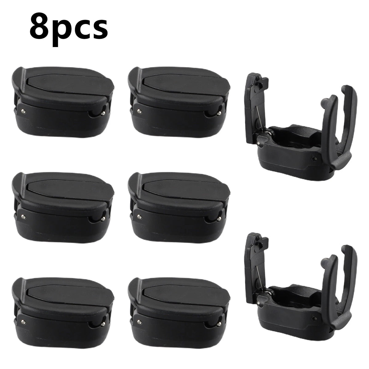 8pcs Golf Ball Pick-Up Tool for Putter Grip Retriever Grabber