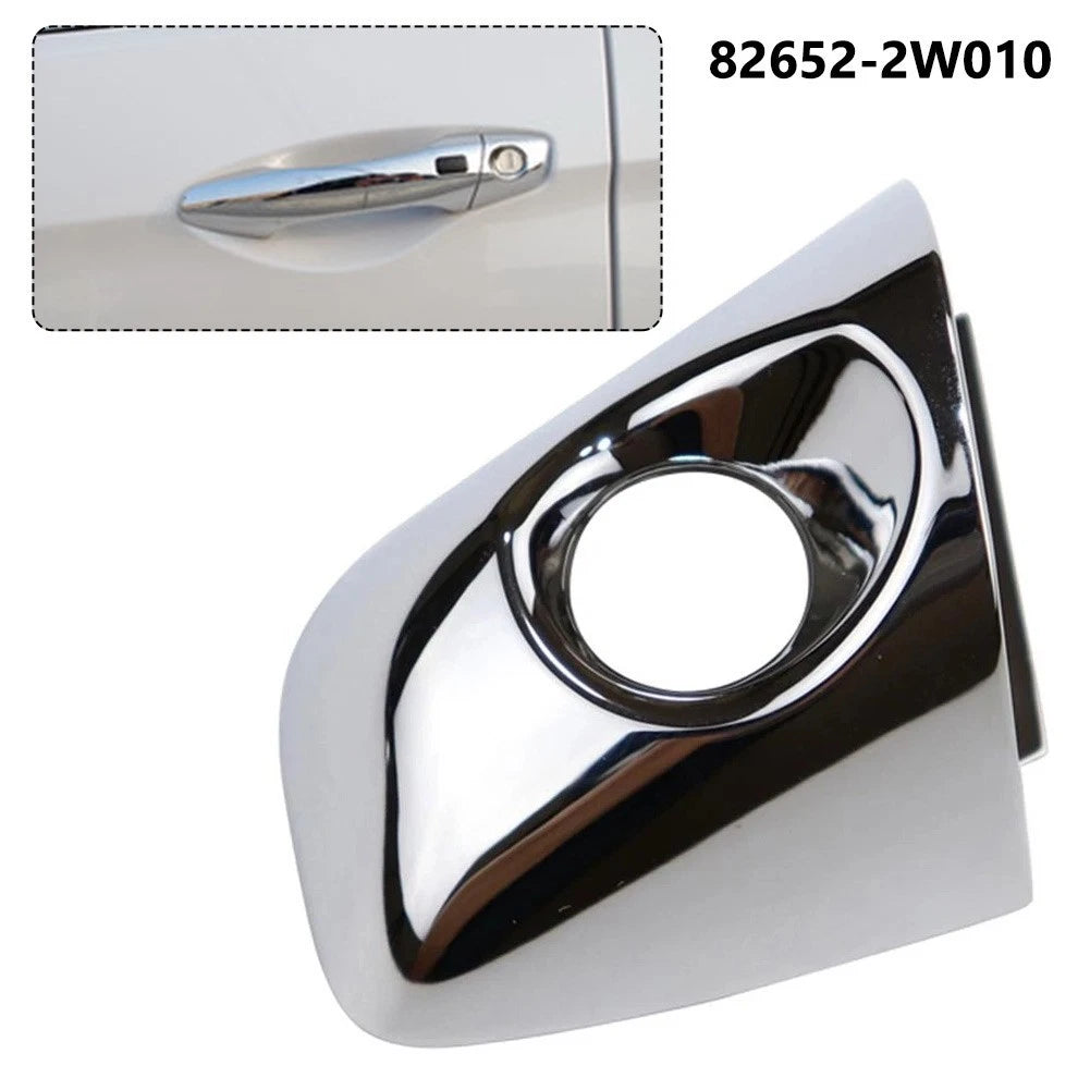 Door Handle Cap for Left Side Plastic Silver