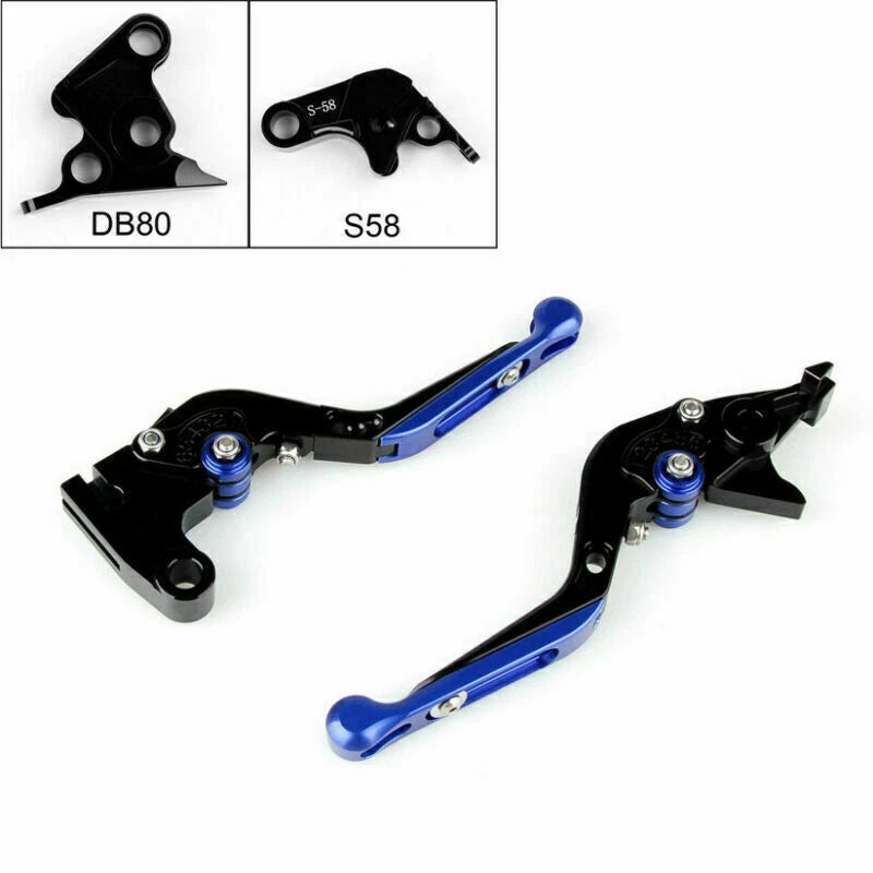 Adjustable Folding Brake Clutch Levers for Aprilia Tuono V4R (2011–2014) BK T9