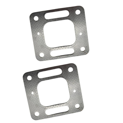 2X Exhaust Manifold Gasket Restrictor Elbow for Mercruiser (Repl 18-0897, 27-863724)