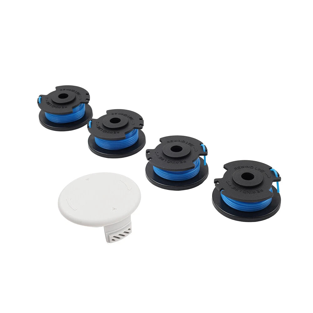 Set of 4 Spools 0.065 with Cap for HART Auto-Feed String Trimmers