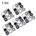 Set of 5 Carburetor Diaphragm Repair Kit for ZAMA C1U (RB-29, RB29)