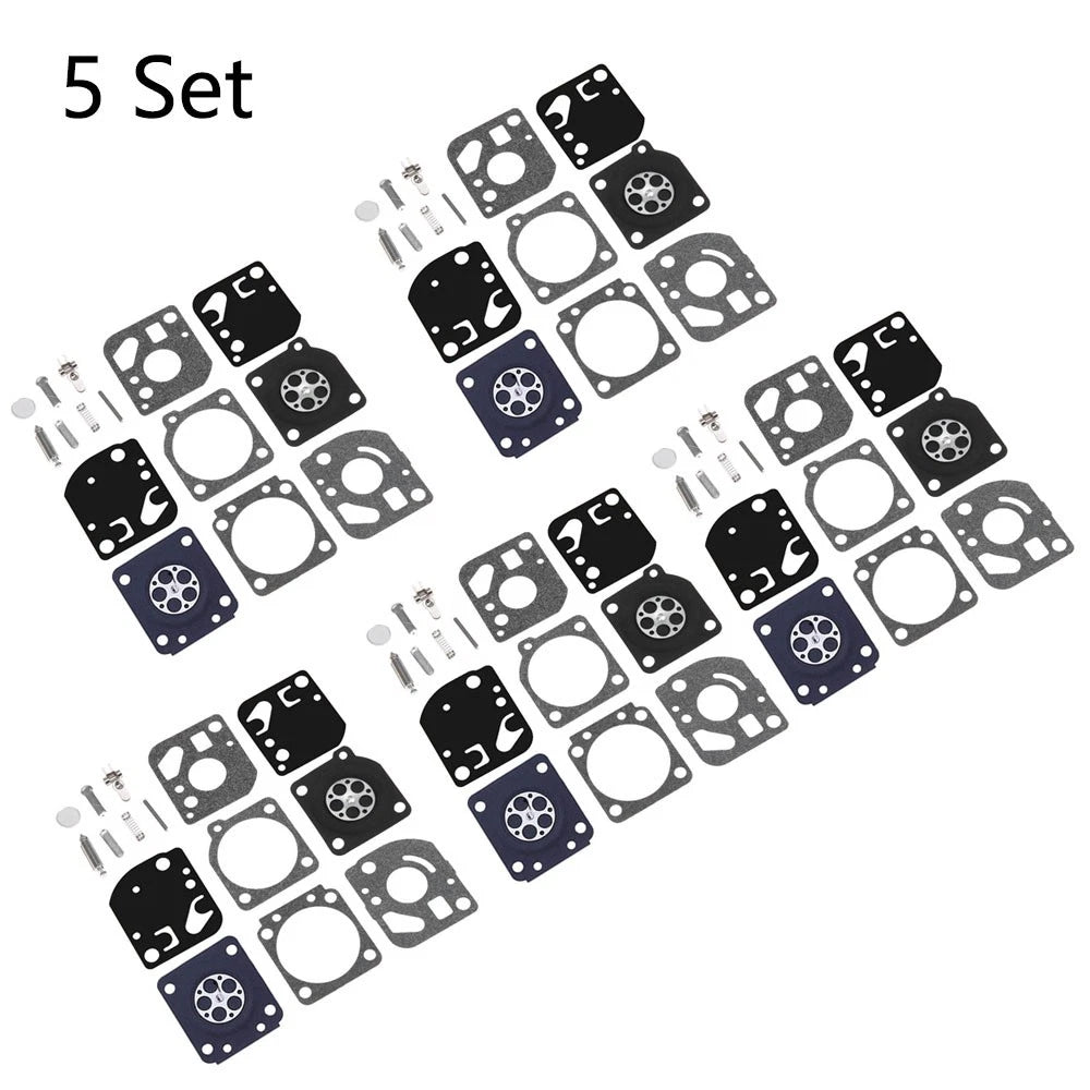 Set of 5 Carburetor Diaphragm Repair Kit for ZAMA C1U (RB-29, RB29)