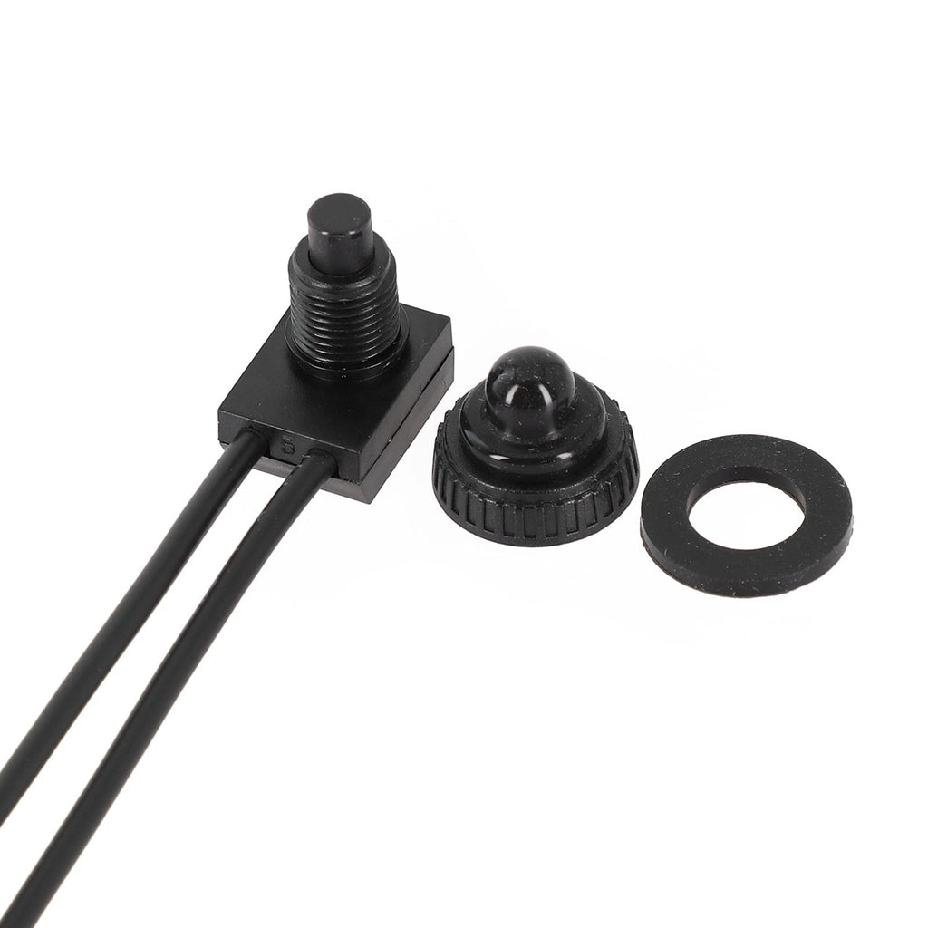 KP107 Waterproof Latching Push Button Switch for Automotive Applications