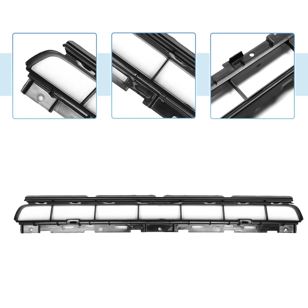 Front Lower Bumper Grille for Audi A4 B9 (2016–2018) No.8W0807683 Black