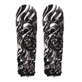 Custom Front Fork Skull Decal Stickers for Harley Yamaha (Fitment Specific)