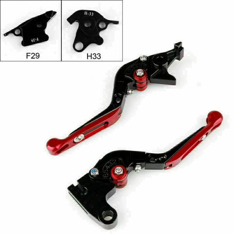 Adjustable Brake Clutch Levers for Honda RC51 RVT SP-1/2 (2000–2006) Red T9
