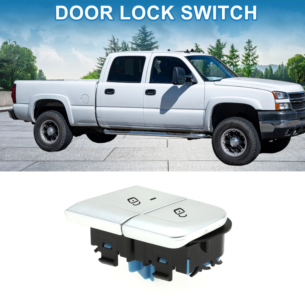 Door Lock Switch Replacement for Mercedes-Benz EQS (2022–2024)