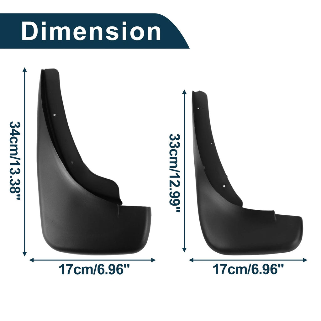 Mud Flaps Splash Guards 1 Set for Volkswagen Bora (1998–2005)