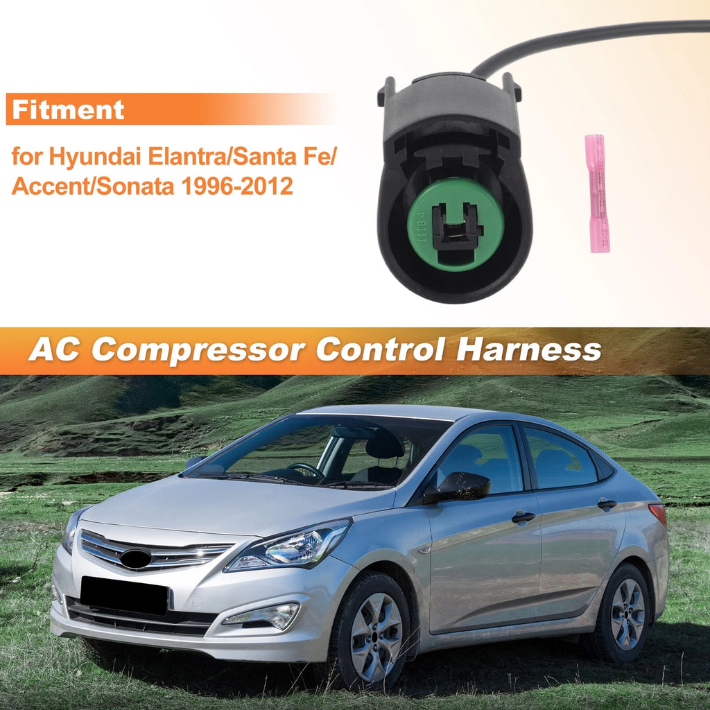 A/C Compressor Control Valve Plug Set for Hyundai Elantra/Santa Fe/Accent (1996–2012)