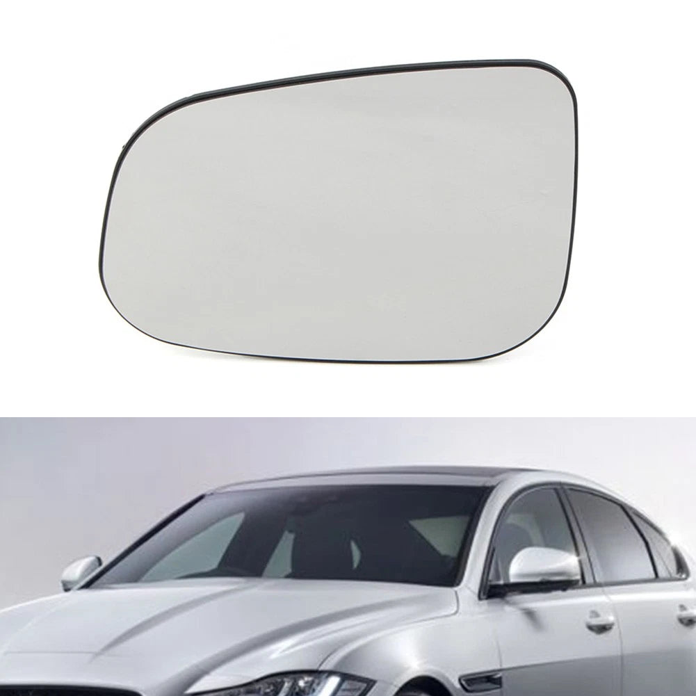 Left Mirror Glass for Jaguar Vanden Plas XF XJ XJ8 XK XE I-PACE (–)