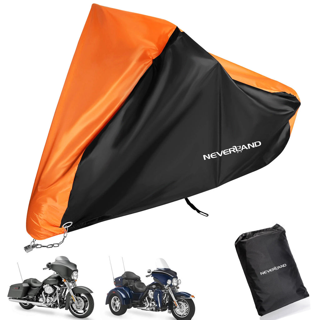 Motorcycle Cover Waterproof UV Protector for Harley Davidson Electra Glide