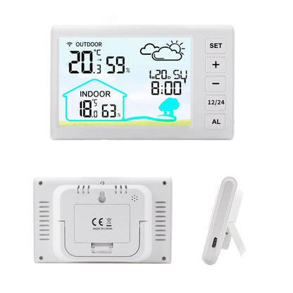 Wireless Weather Station for Indoor Outdoor Use
