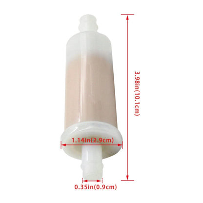 3/8" Fuel Filter for OMC Johnson Evinrude Mercury Marine (398319, 802128A1)
