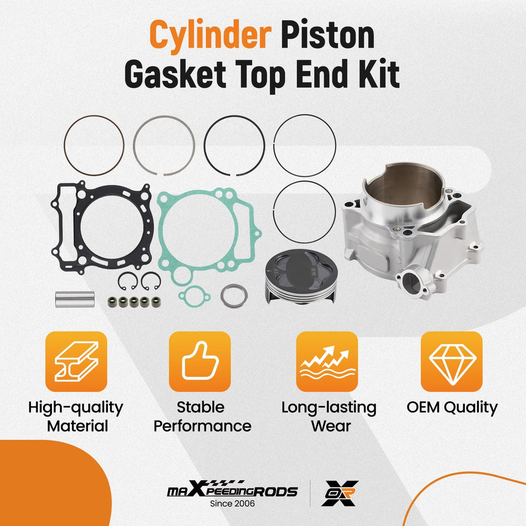 Engine Cylinder Kit Piston for Yamaha YFZ450 (2004–2009, 2012–2013) 95mm