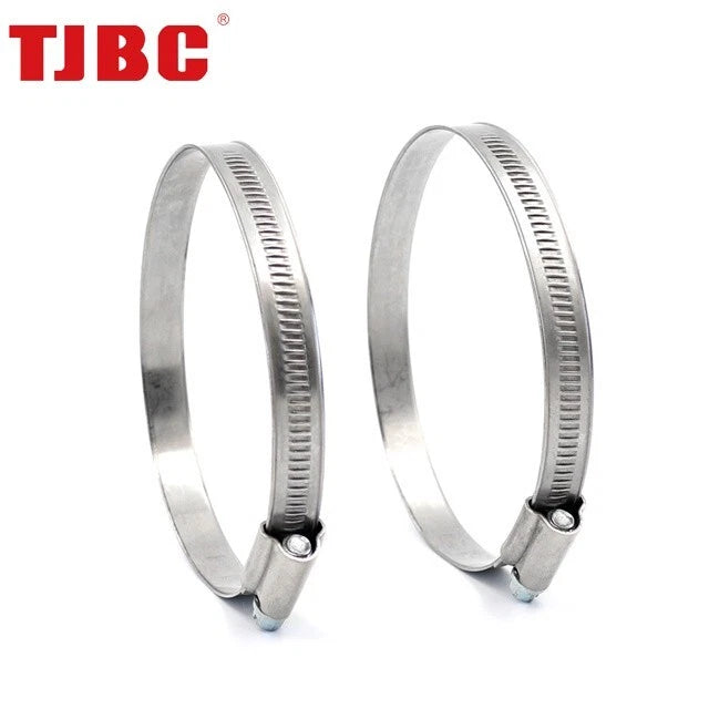 Hose Clamp 90-110mm for Universal Applications (Full 304 Stainless)