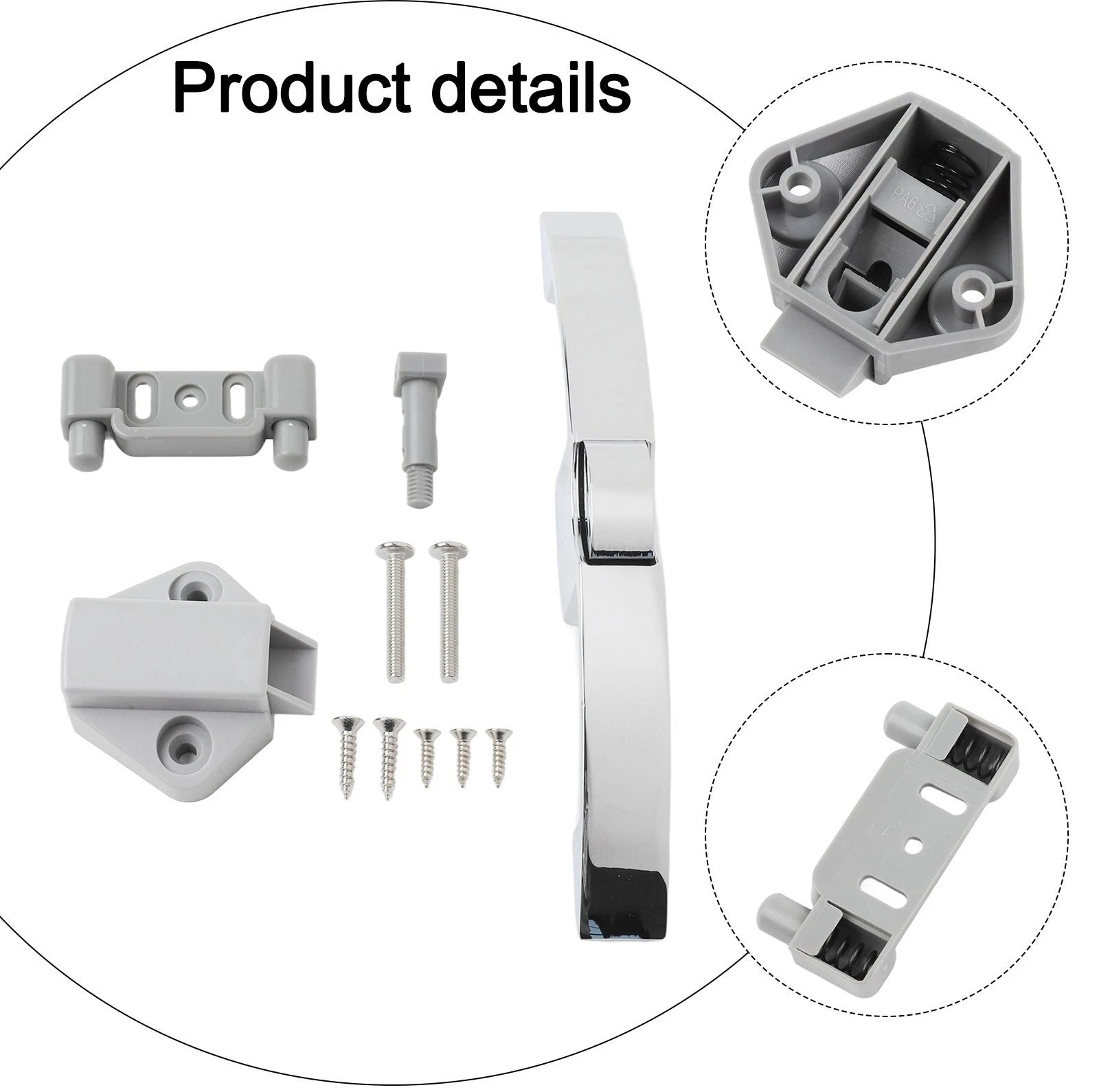 Cabinet Latch Handle for RV Boat Door (Fits )