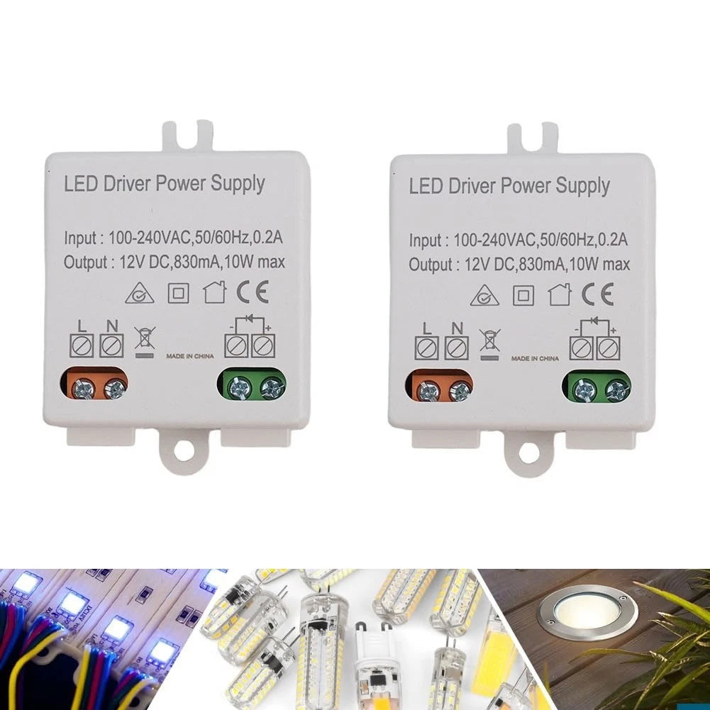 2X 10W LED Driver Power Supply for 12V LED Lighting Applications