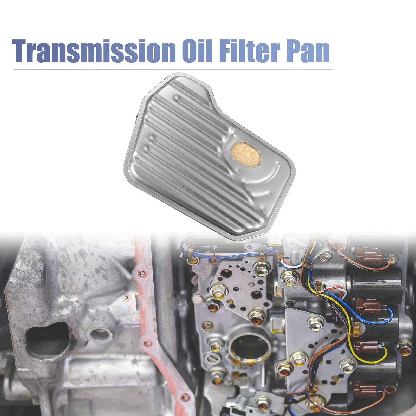 Transmission Filter Oil Pan Gasket Replacement Set for Chevrolet (1999–2013)