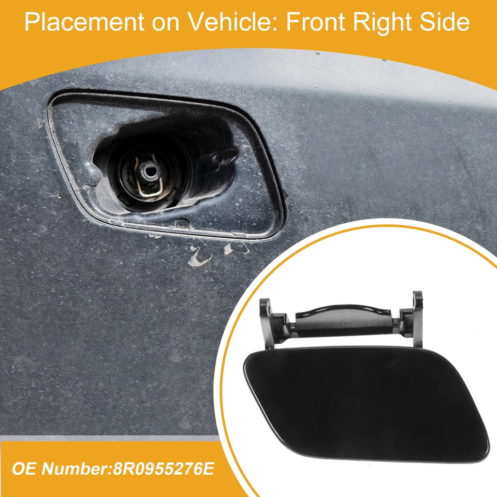 Washer Nozzle Cover Cap Front Right Replacement for Audi Q5 (2013–2017)