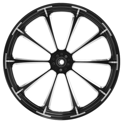 18" Front Wheel Rim & Dual Disc Hub for Harley Touring (1997–2021) Black