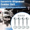 4PCS Eccentric Camber Alignment Bolt Kit for Mitsubishi Montero (2001–2006)