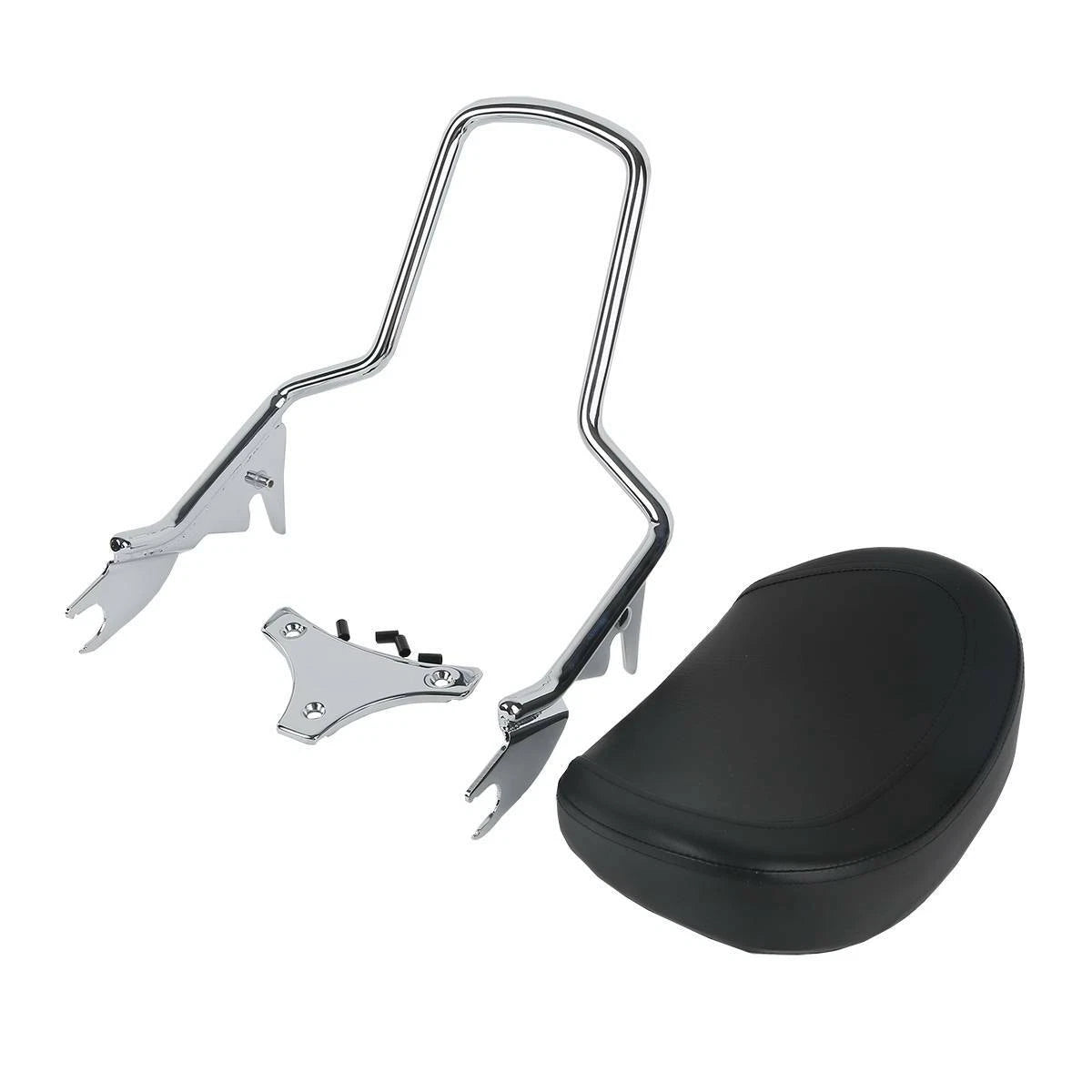 Sissy Bar Backrest Luggage Rack & Docking Kit for Harley Electra Glide (2009–2013)