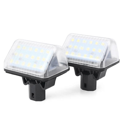 Set of 2 Rear LED License Plate Lights for Mazda CX-5 CX-7 (2012–2017)