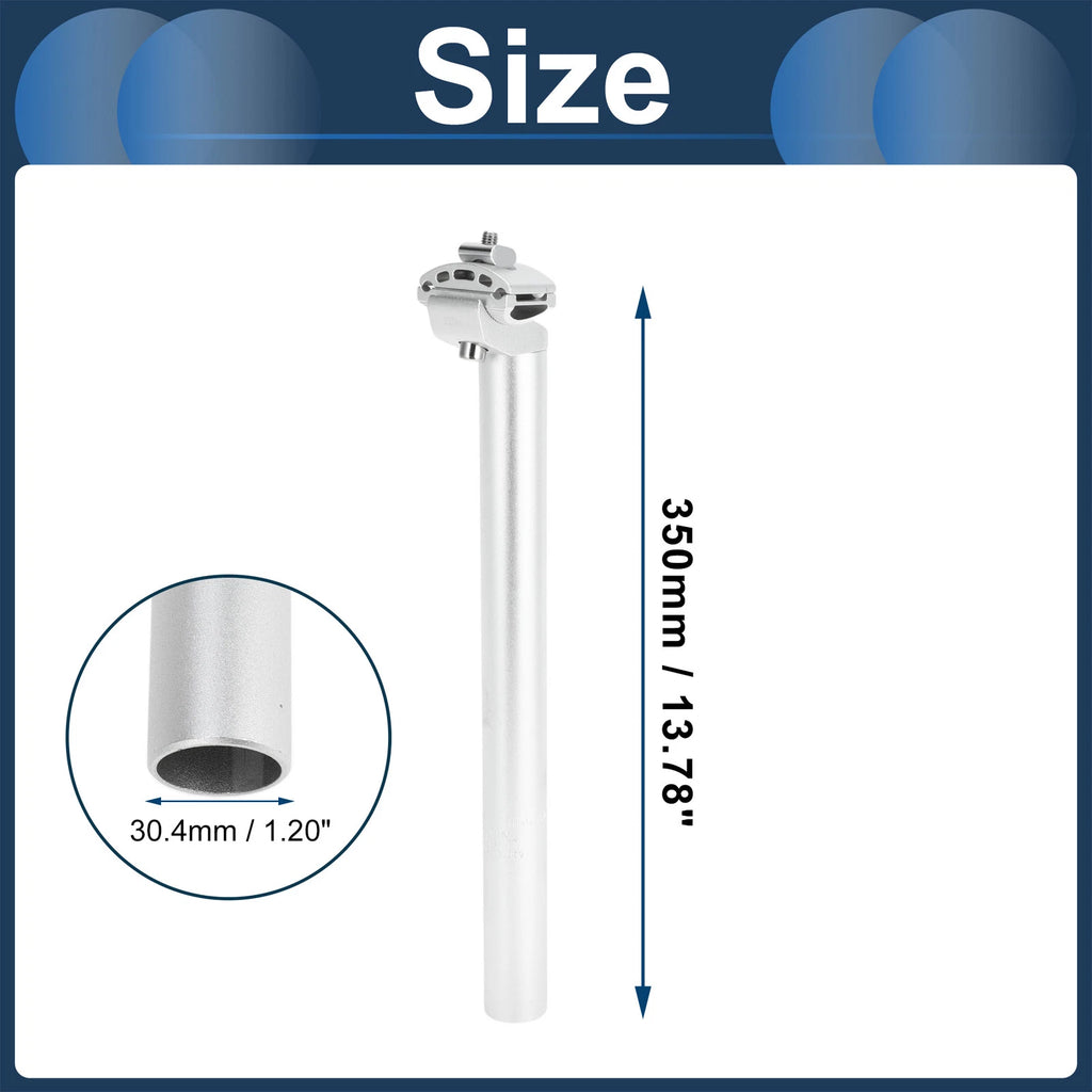 30.4mm Adjustable Bike Seat Post for (30.4x350mm)