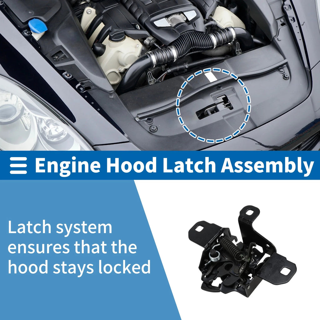 Hood Latch Assembly OEM Replacement for Volkswagen Jetta (1999–2005)