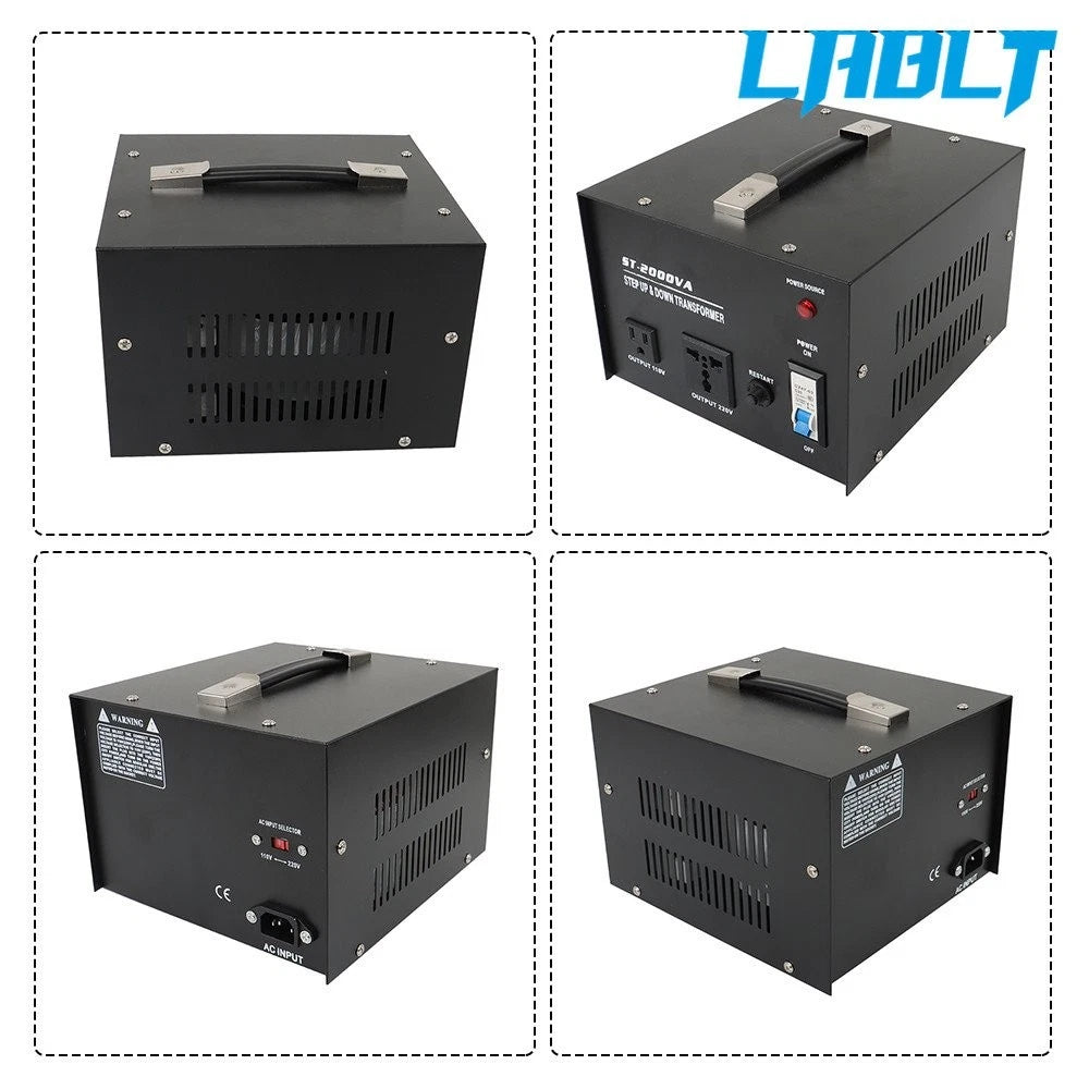 Voltage Converter Transformer 2000W for LABLT (110V/220V)