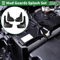 Mud Flaps Splash Guards for Ford Edge (2015–2018) W/ Mount Accessories
