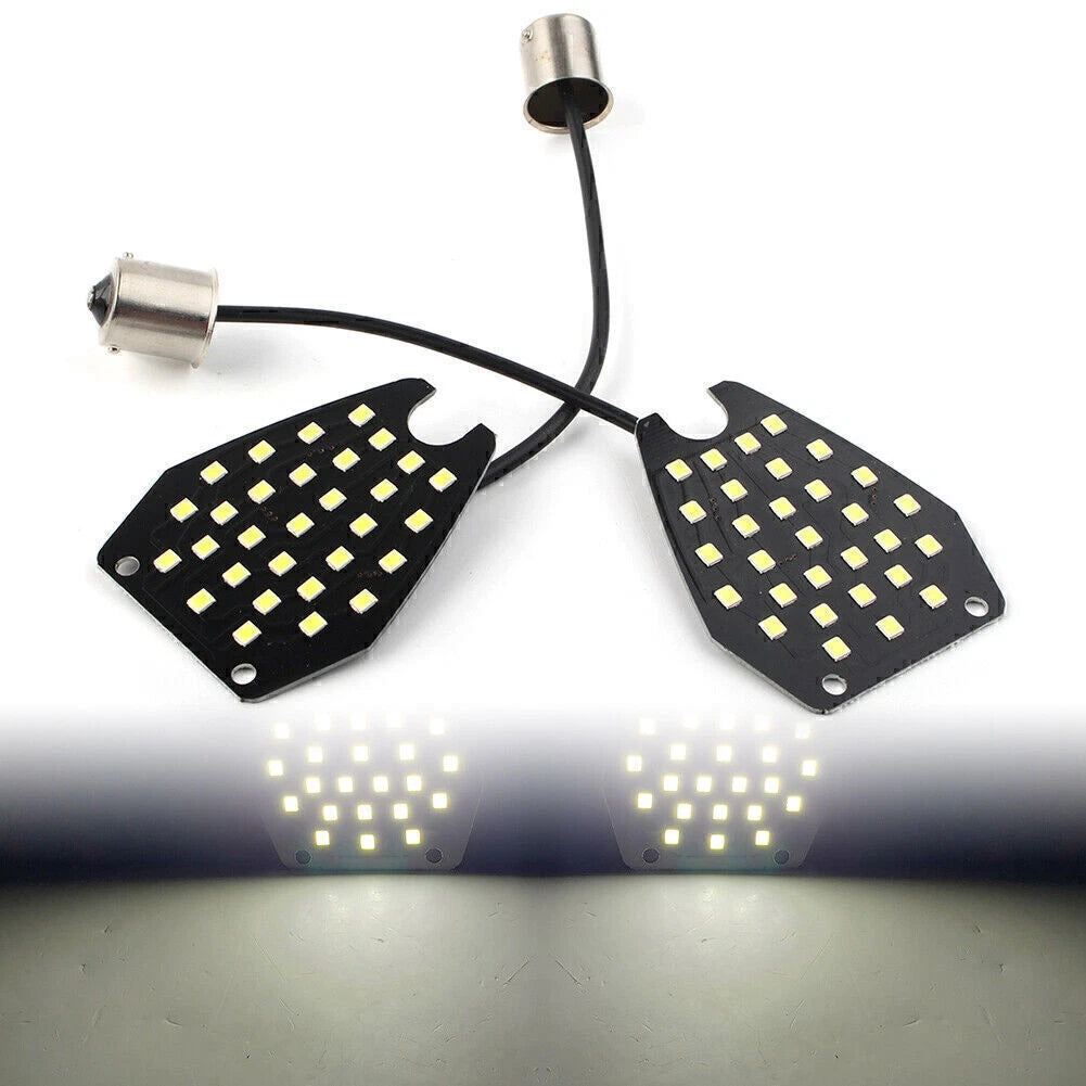 2X 1156 30SMD LED Turn Signal Indicator Light for Honda CBR1000RR (2004–2007)