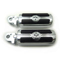 Chrome Gear Skull Footpeg for Triumph Speedmaster (2003–2014)